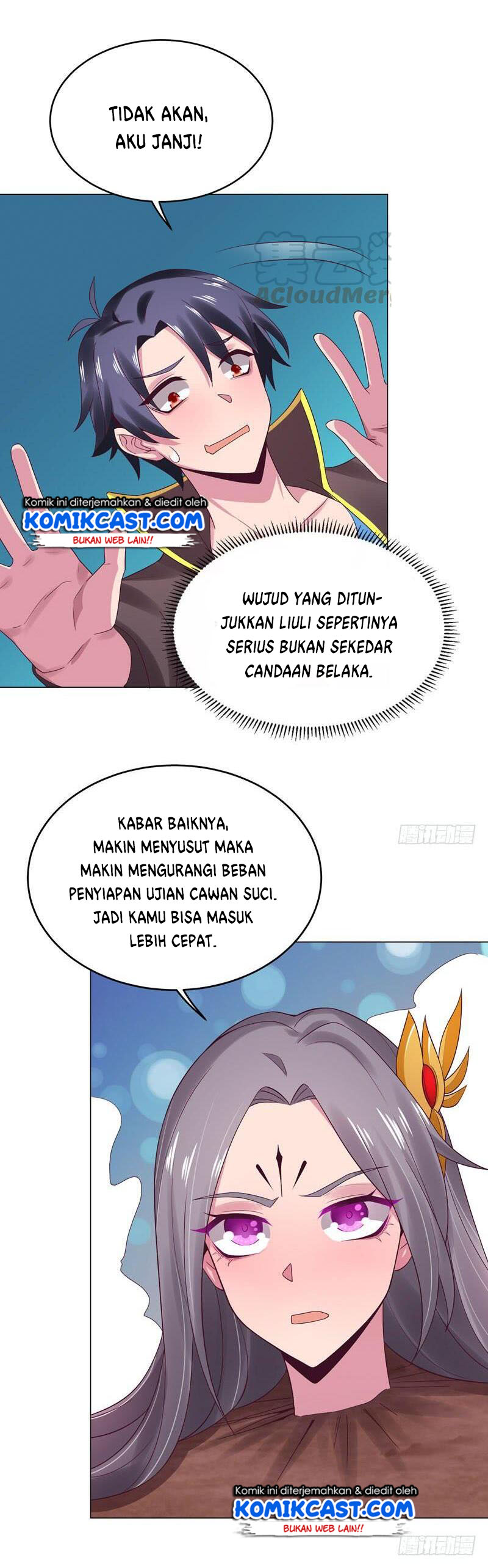 Carrying The Goddess Along Chapter 37 Bahasa Indonesia